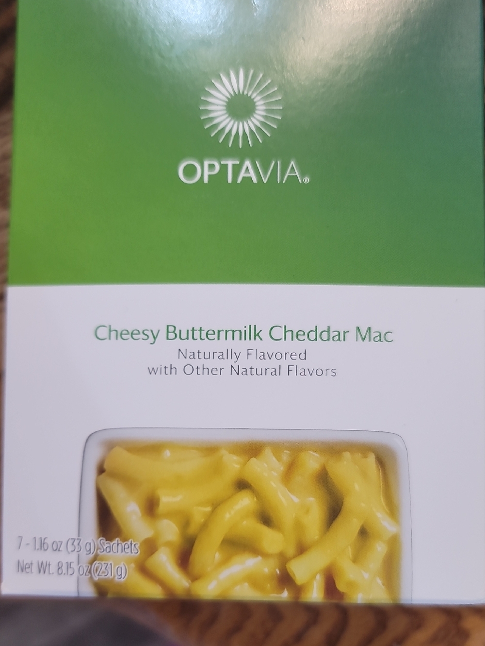 OPTAVIA Cheesy Buttermilk Cheddar Mac - Yellow